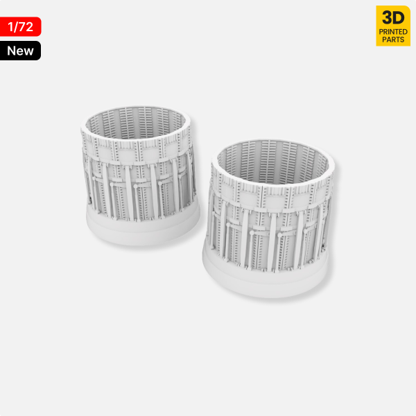 Engine Exhaust F-15 (Open) 1/72